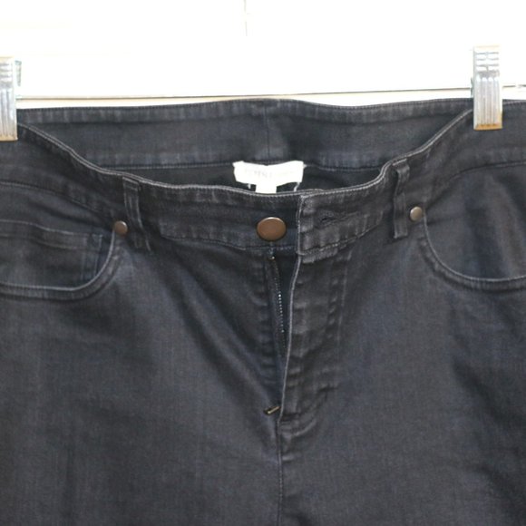 Eileen Fisher Black Jeans Medium - Picture 5 of 5